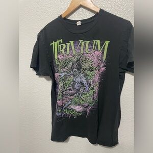 Trivium vintage metal tee sz medium single stitch thin